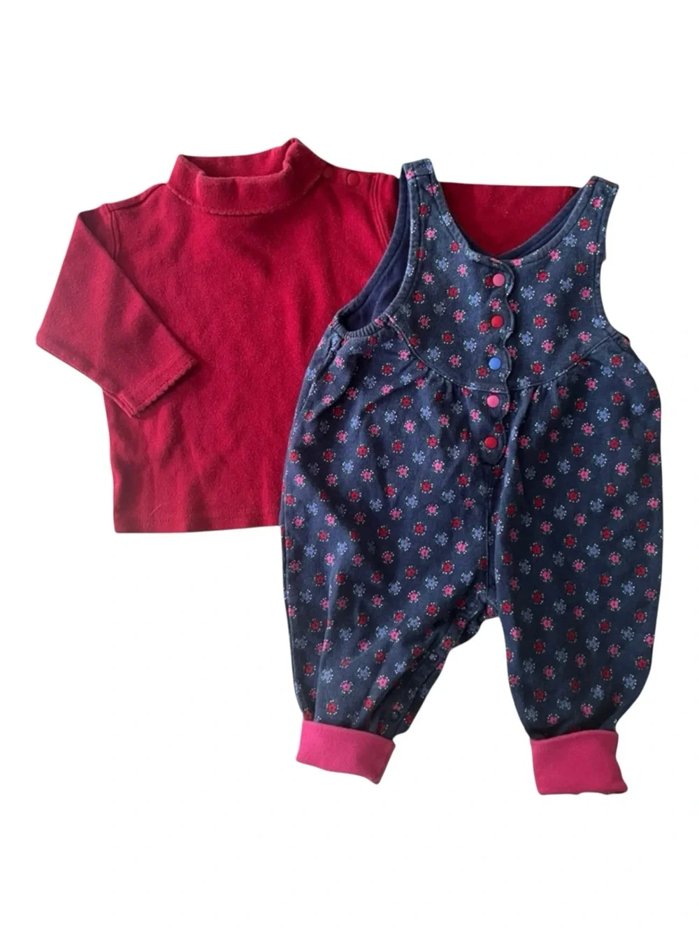 Baby Girl Vintage 90s Gymboree Fall Outfit